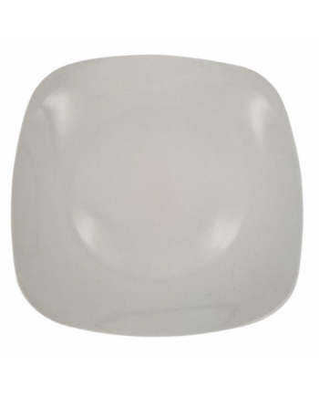 Porcelain Square White Plate 10,5"