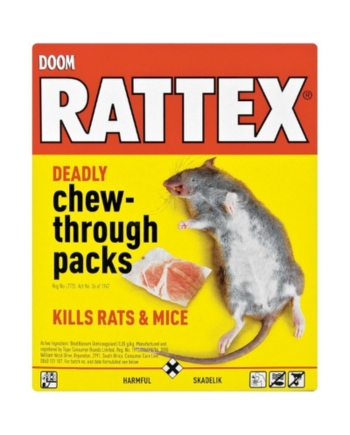 Doom Rattex Chew Through Packs 100g