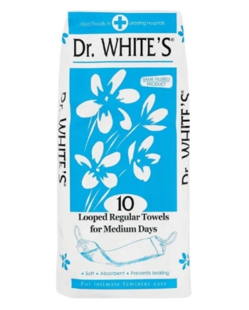 Dr Whites Regular Looped Towel 10's